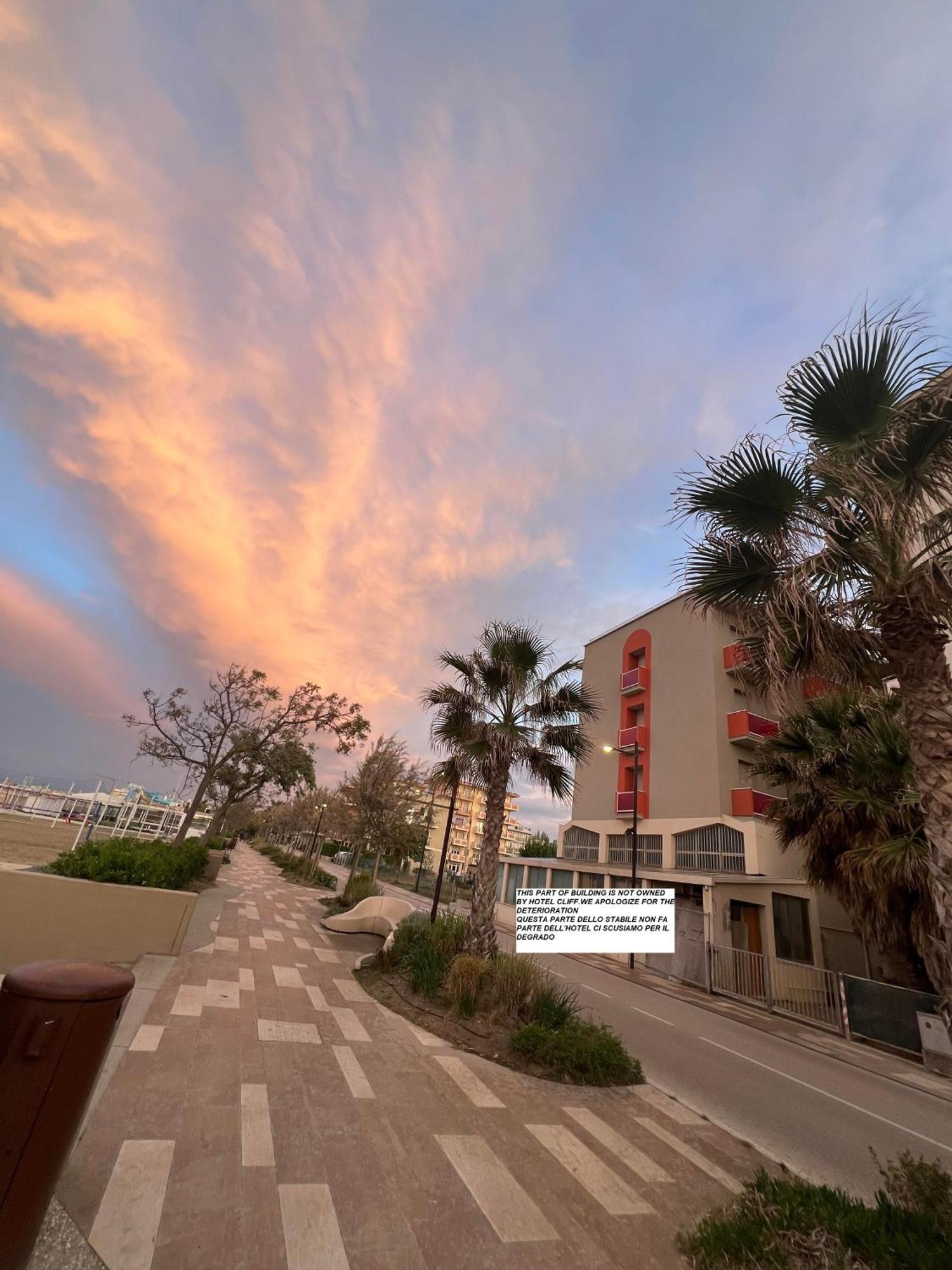 Hotel Cliff Rimini Exteriér fotografie